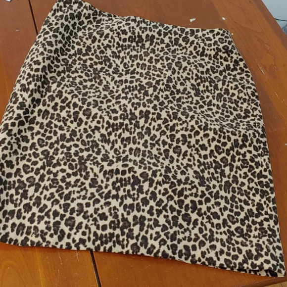Talbots animal print skirt - Picture 1 of 4